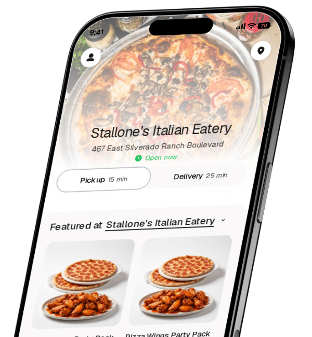 Stallone's Italian Eatery app preview