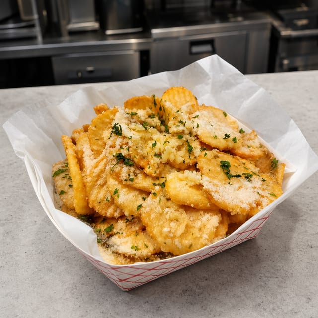 Lg Garlic Parm Fries.