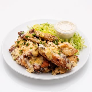 10 Stinging Honey Garlic Wings